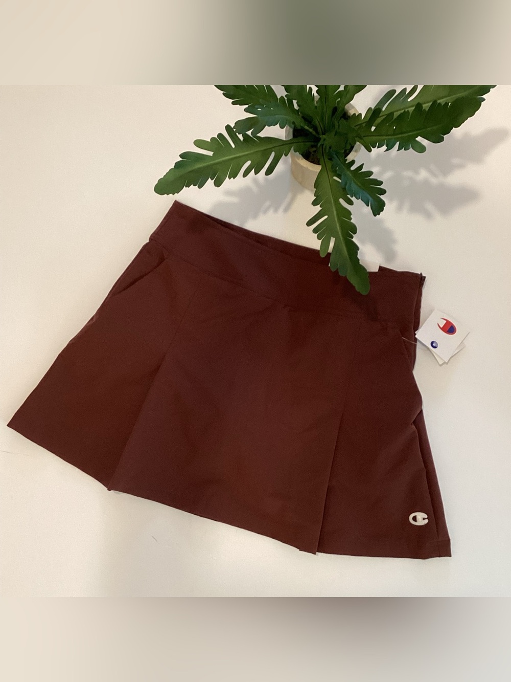 NWT Champion Women's Brown Athletic Skort Size 6